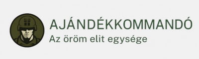 AjándékKommandó.hu - Az öröm elit egysége.