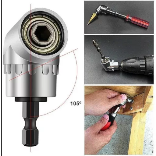 Sarokcsavarozó adapter