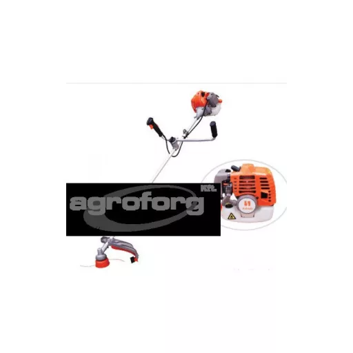 Bozótvágó Kasei CG415Q52 51.7 cm3 1.3 kw, damilfej, vállheveder, vágótárcsa, eu 5-ös motor