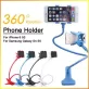   Csíptethető flexibilis univerzális telefontartó mobil tartó