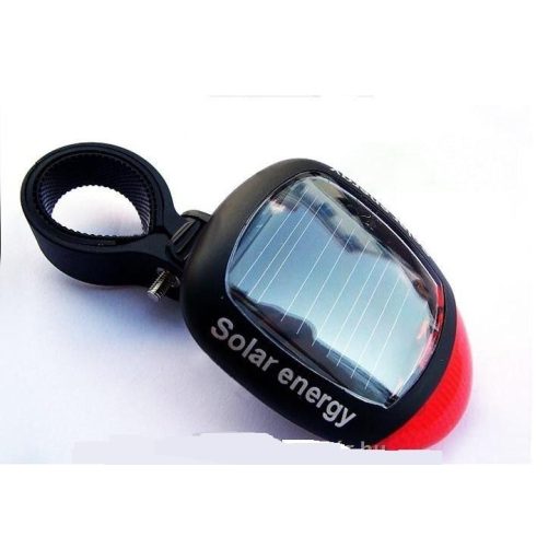 Napelemes solar hátsó kerékpár lámpa bicikli hátsó LED lámpa