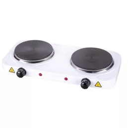   Esperanza Elektromos Tűzhely Cotopaxi - Dupla Főzőzónás, 1500W, Fekete
