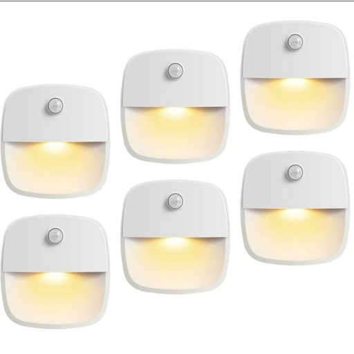 Mozgásérzékelős lámpa, LED lámpa,  beltéri fali lámpa