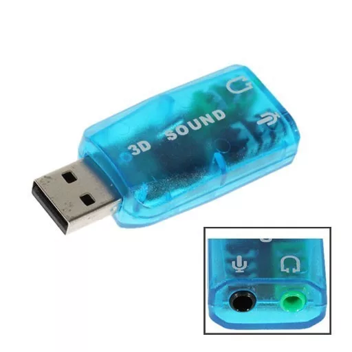 USB Hangkártya Virtual 5.1