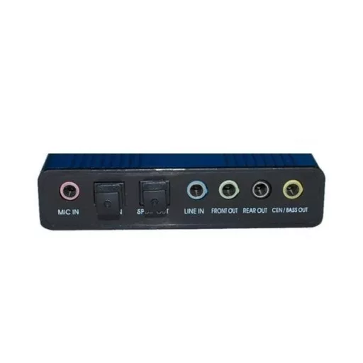 USB 5.1 hangkártya külső hangkártya 5.1 spdif