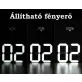 Falióra, digitális óra, nagyméretű, dekor falióra