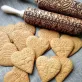   Karácsonyi mintás sodrófa, mintás nyújtófa, kekszmintázó sodrófa