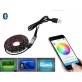   Lebit színváltós USB LED szalag mobiltelefonos távirányítással 5 méter-es