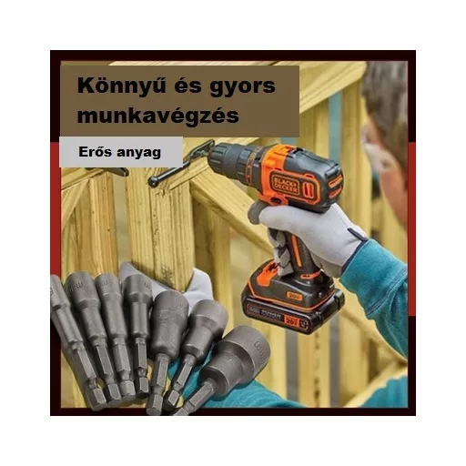 Mágneses Csőkulcs Bit Készlet