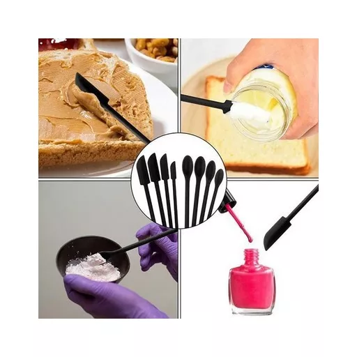 Szilikon Spatula Sminkes Üvegekhez (3db)