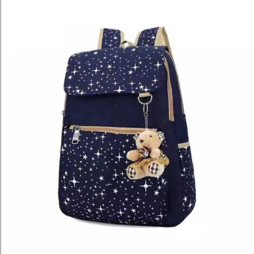 Csillagos iskolatáska szett