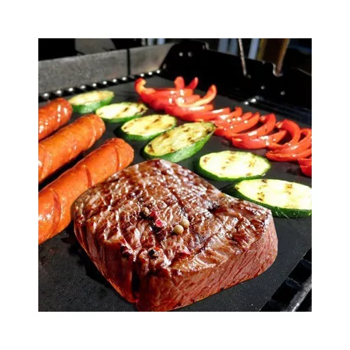 Grill sütőlap, grill alátét (tapadásmentes) 3 db