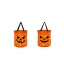 Halloween tök táska LED világítással