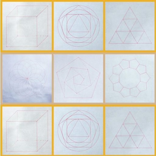 Tervező vonalzó, Művész vonalzó, Multifunkcionális forgatható rajzvonalzó