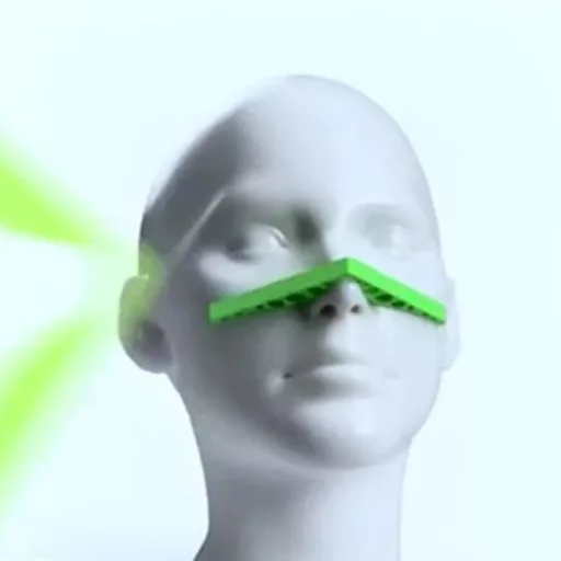 Szilikon maszk távtartó szemüvegeseknek