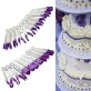   Tortaformázó készlet, Fondant formázó csipesz készlet (10 db)