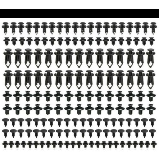 Autó Patent, Műanyag Szegecs szett (190db)