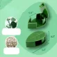   Levél formás mászó növény rögzítő öntapadós csat (10 db)