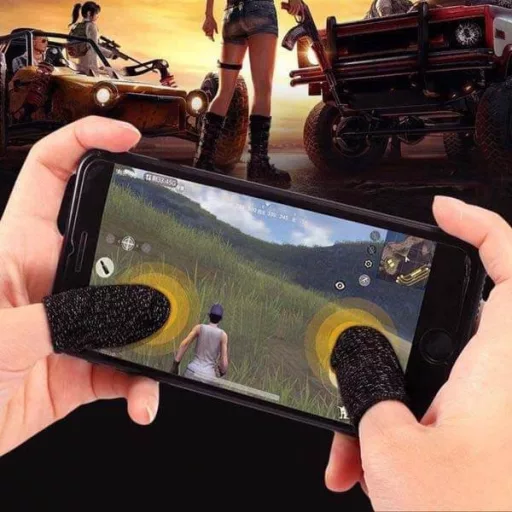 Gamer control kesztyű, Csúszás és izzadságmentes ujj kesztyű