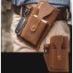 Retro bőr övtáska, férfi táska