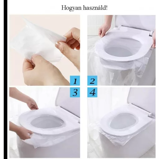 WC ülőke takarófólia (50 db)