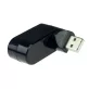 3 Portos USB 2.0 HUB forgatható fejjel