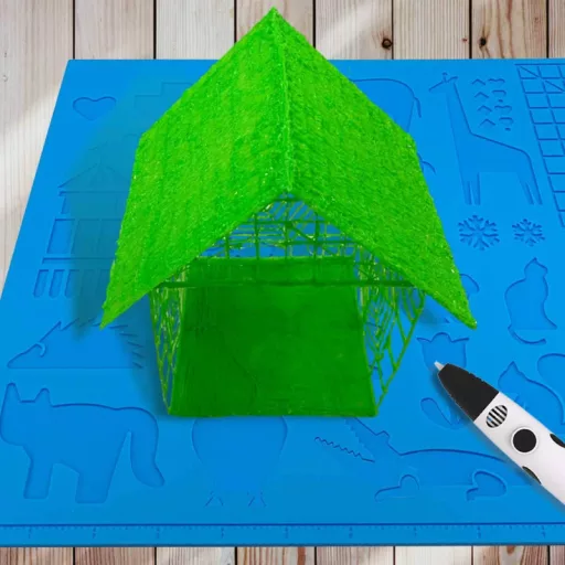 Szilikon sablon 3D tollhoz
