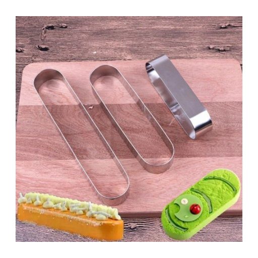 Ovális süteményformázó gyűrű