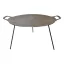 Grill tárcsa vas, 40cm