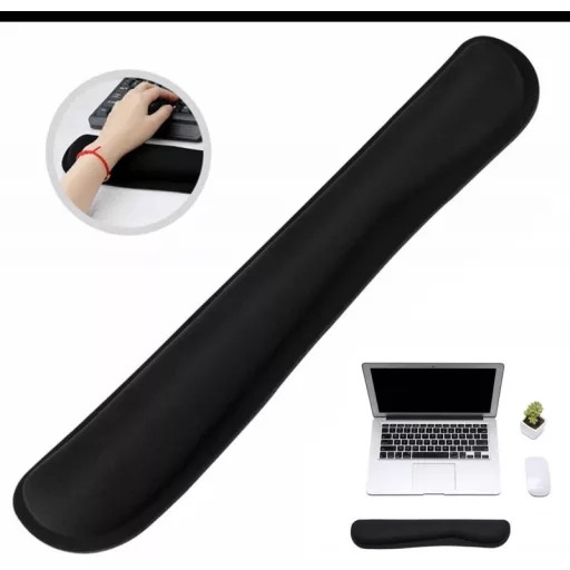 Ergonomikus csuklótámasz laptophoz, billentyűzethez