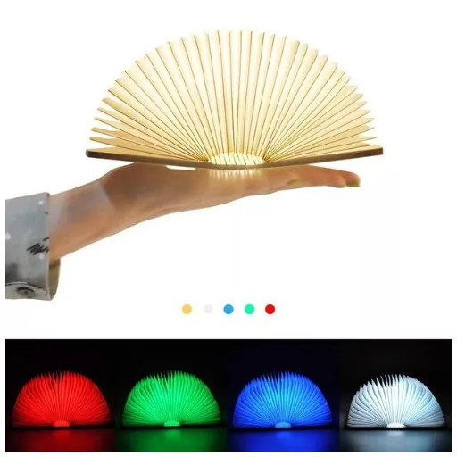 Mini összecsukható könyvlámpa USB-vel