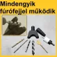 Kéz nélküli porszívó fúráshoz