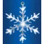 LED-es akril hókristály ablakdísz