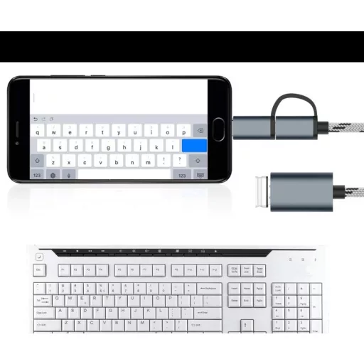 2 in 1 USB átalakító kábel