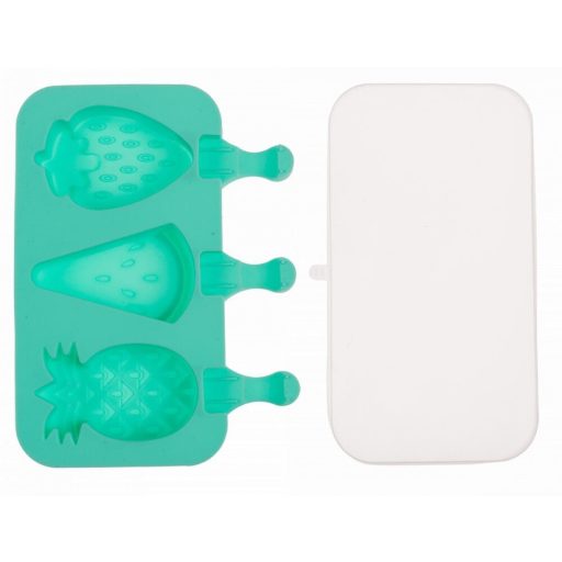 Szilikon jégkrém készítő forma - gyümölcsös