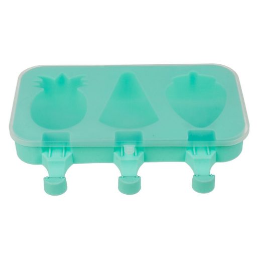 Szilikon jégkrém készítő forma - gyümölcsös