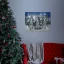 Let it snow LED-es fali hangulatkép