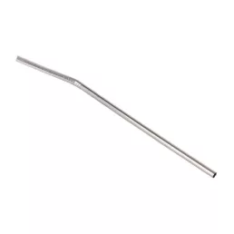 Acél szívószál készlet - 23 cm (6 db)