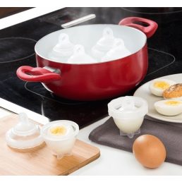 Tojásfőző szilikon forma -6 darabos