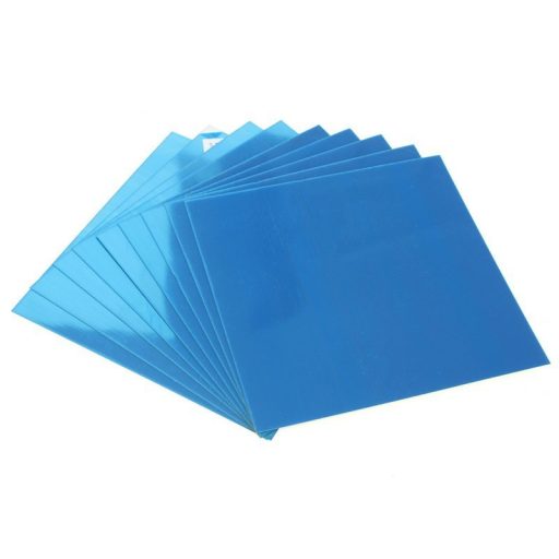 Tükör matrica, öntapadós tükör, dekor tükörfólia 16 db