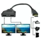   DUAL HDMI kábel HDMI elosztó - Ugyanaz a kép több kijelzőn