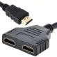   DUAL HDMI kábel HDMI elosztó - Ugyanaz a kép több kijelzőn