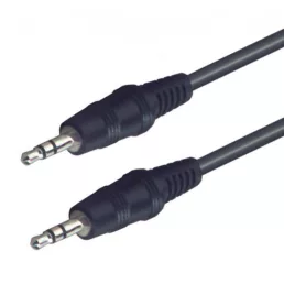   Audió kábel, 3,5 mm sztereó dugó-3,5 mm sztereó dugó, 1,5 m