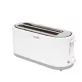   Home HG KP 42 4 szeletes kenyérpirító, 1400 W, cooltouch, 7 fokozat, zsemlemelegítő, fehér