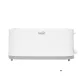   Home HG KP 42 4 szeletes kenyérpirító, 1400 W, cooltouch, 7 fokozat, zsemlemelegítő, fehér
