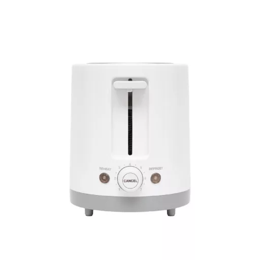 Home HG KP 42 4 szeletes kenyérpirító, 1400 W, cooltouch, 7 fokozat, zsemlemelegítő, fehér