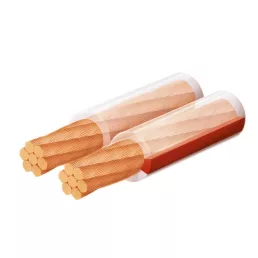   SAL KLS 6T hangszóróvezeték, átlátszó, 2 x 6 mm2, 0,15 mm elemi szál, 25 m/ tekercs