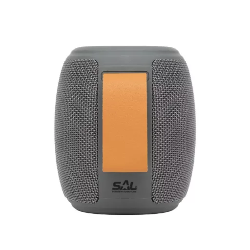 SAL BT 1000 hordozható bluetooth kihangosító, boombox, FM rádió, USB, microSD, beépített mikrofon, RGB LED, ~4 óra üzemidő