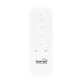   Home TH2313 távirányítható mini hálózati aljzat szett, 2300 W, 3 aljzat + 1 távirányító, 40m hatótáv