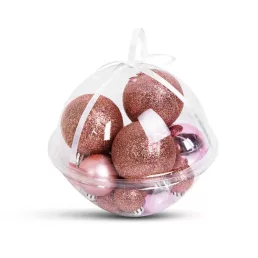   Family Karácsonyfadísz szett - gömbdísz - 3 - 6 cm - 16 db / szett